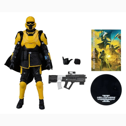 Helldivers II McFarlane Gaming Edition figurine T4-40 Gold Eagle 18 cm - Image 3