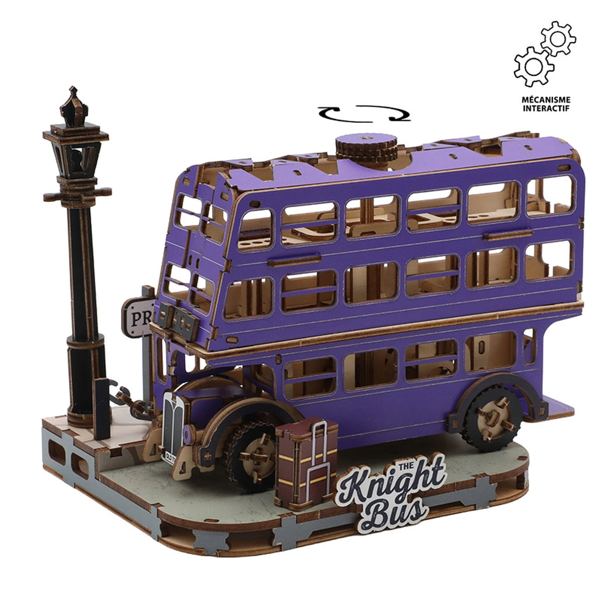 Harry Potter Puremind Wizarding Diorama Series Knight Bus - Image 1