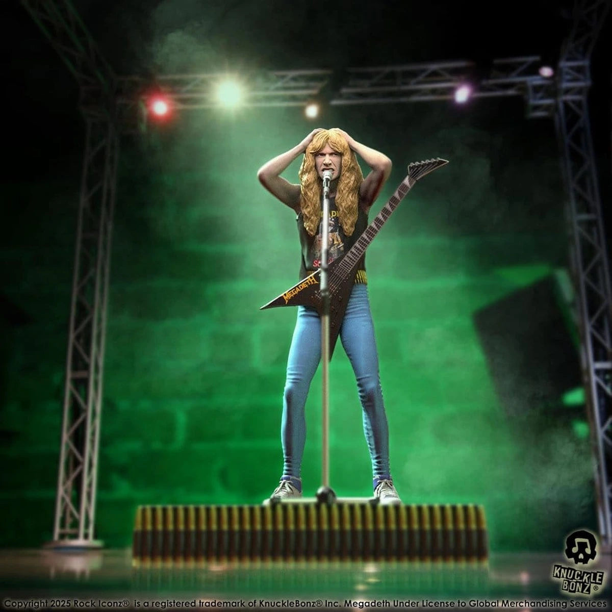 Megadeth Rock Iconz Statuette Dave Mustaine II 22 cm - Image 4