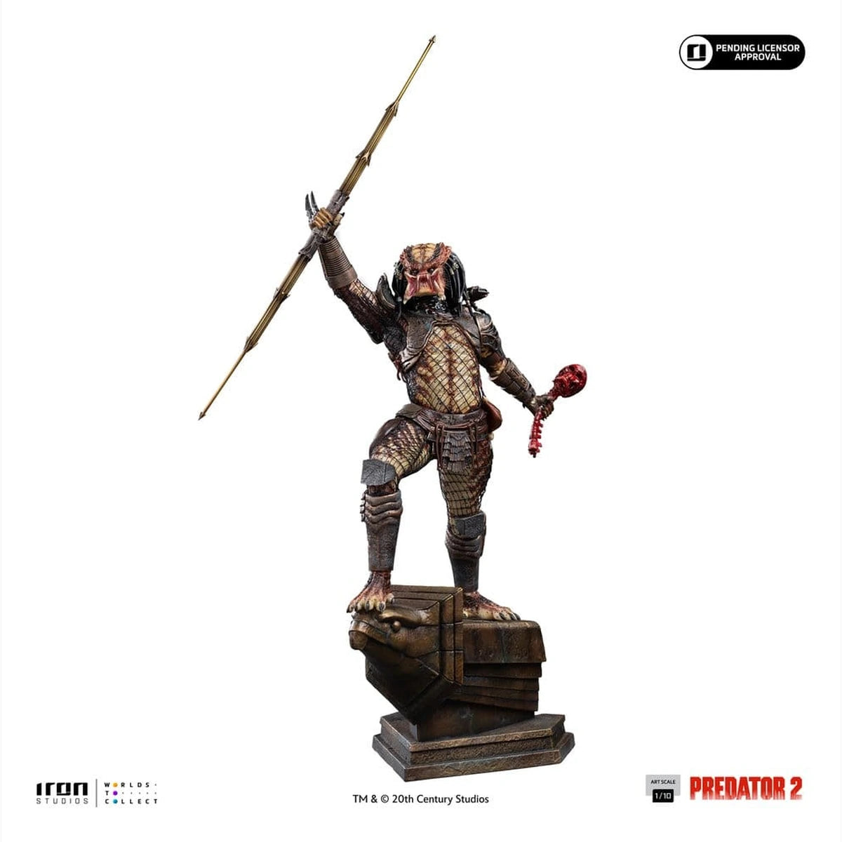 Predator 2 Predator City Hunter Art Scale statuette 1/10 Predator City Hunter 43 cm - Image 2