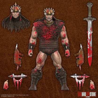Conan le Barbare figurine Ultimates Conan Blood Soaked Pit Fighter 18 cm - Image 6