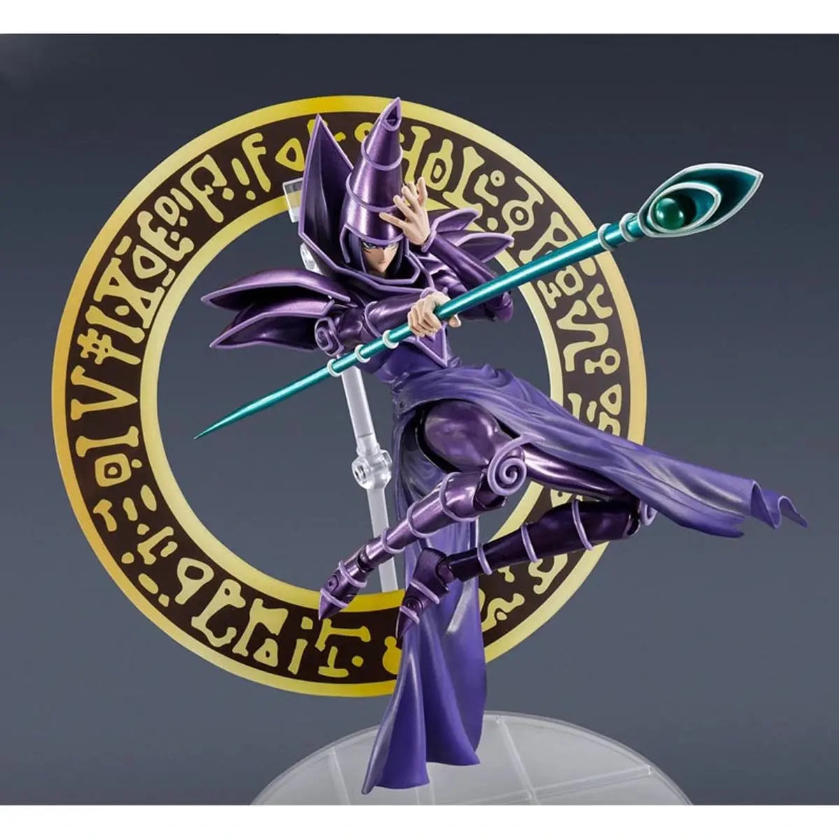 Yu-Gi-Oh! SH Monster Arts Dark Magician 18cm - Image 3
