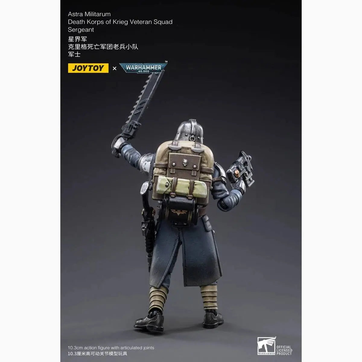 Warhammer 40k figurine 1/18 Death Korps of Krieg Veteran Squad Sergeant 10 cm - Image 6