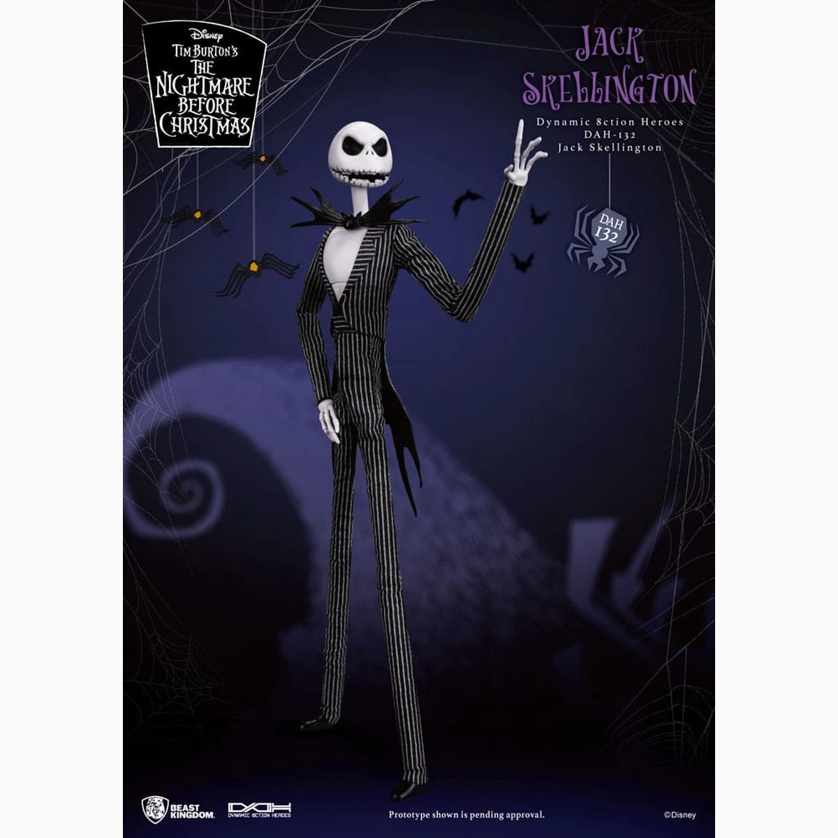 L'Étrange Noël de monsieur Jack figurine Dynamic Action Heroes 1/9 Jack 21 cm - Image 7