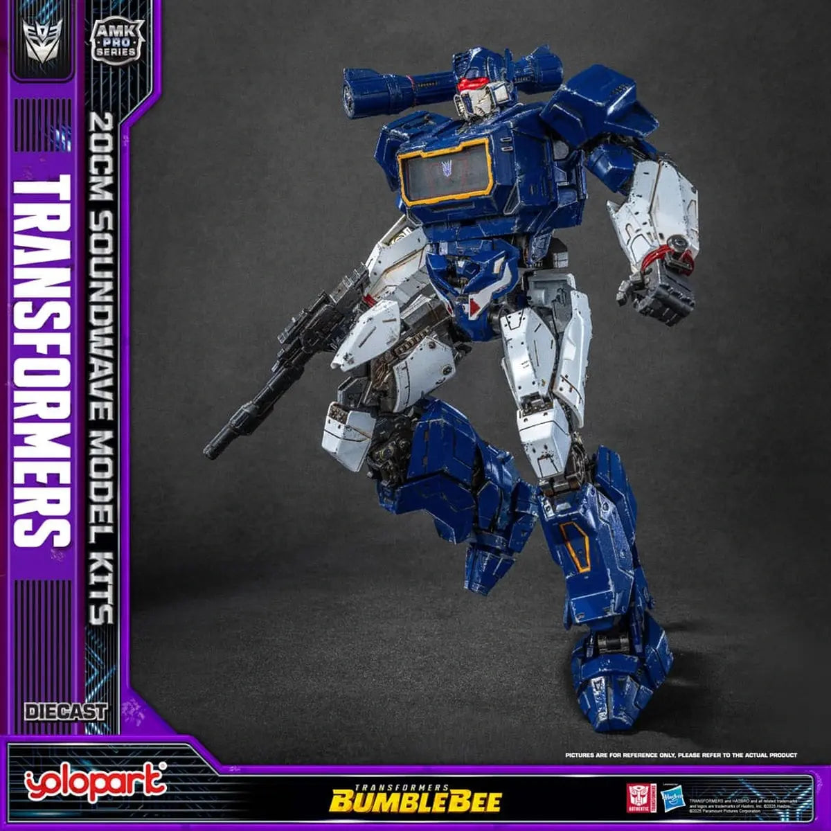 Transformers: Bumblebee figurine Plastic Model Kit AMK Pro Series Soundwave (Oversea Version) 20 cm - Image 3