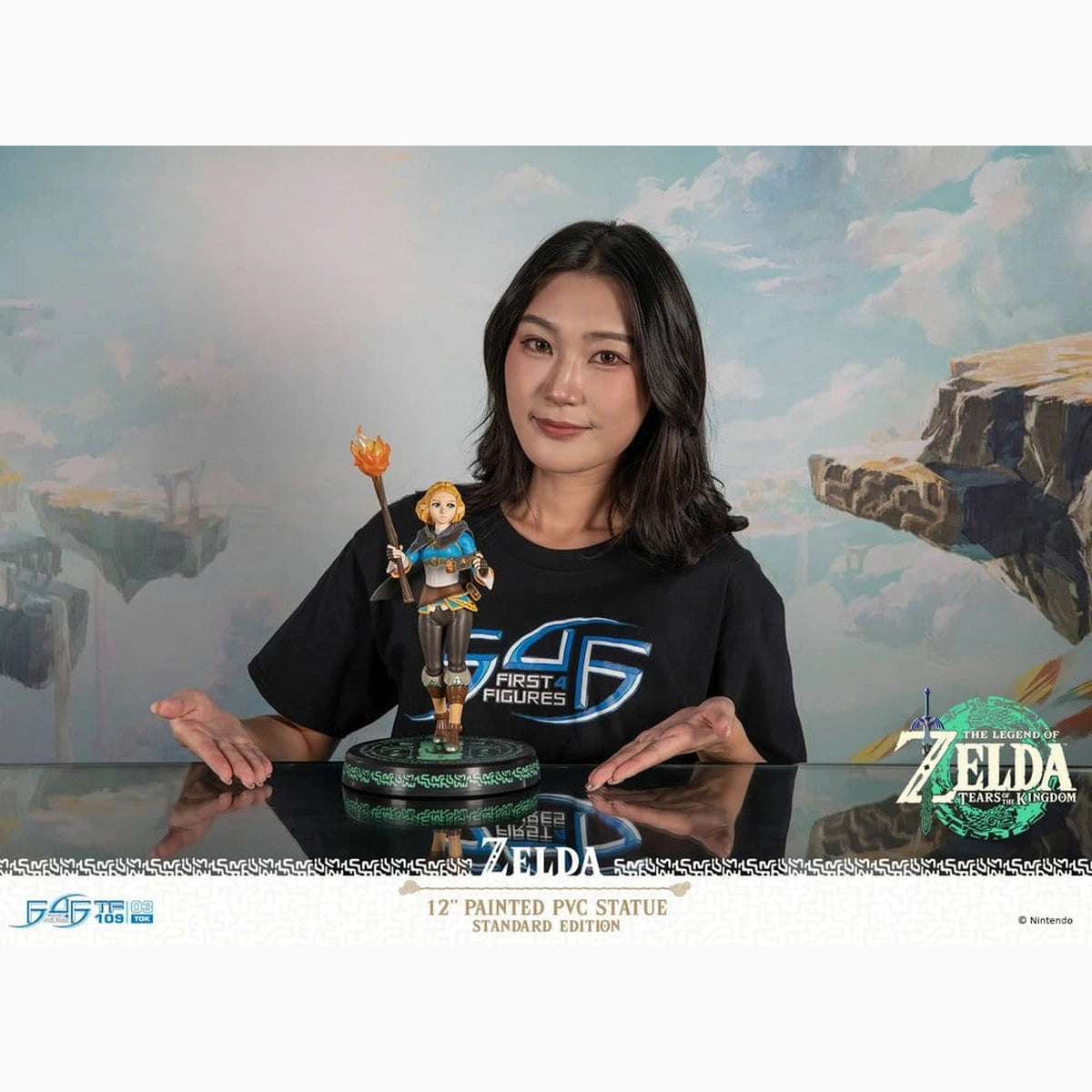The Legend of Zelda: Tears of the Kingdom figurine PVC Zelda 31 cm - Image ajoutée 3