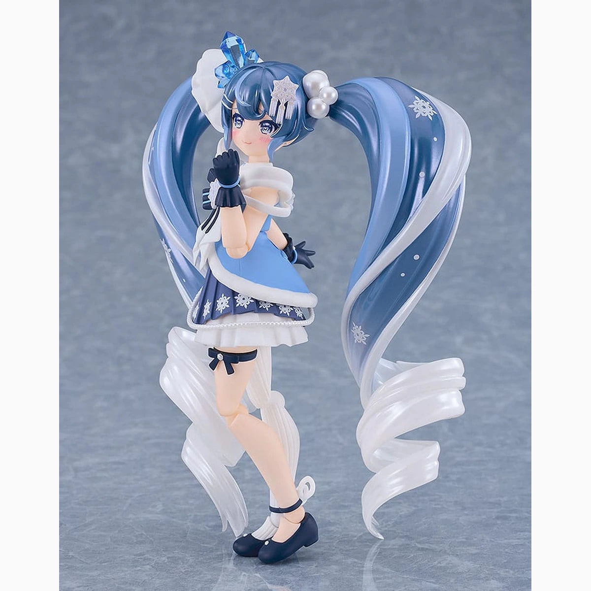 Character Vocal Series 01: Hatsune Miku figurine Figma Snow Miku: Crystal Snow Ver. 13 cm - Image 7