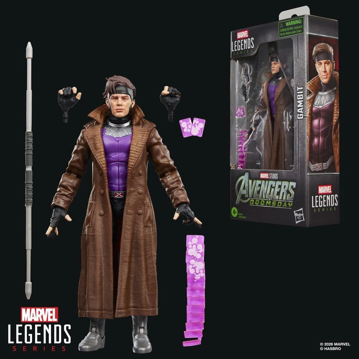 Avengers: Doomsday Marvel Legends figurine Gambit 15 cm - Image 3