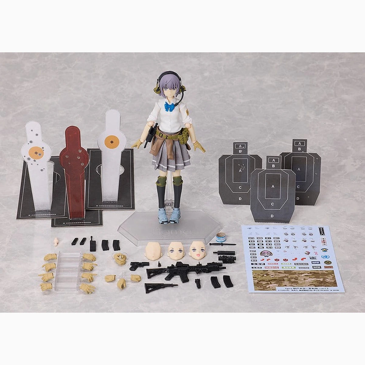 Little Armory figma figurine Miyo Asato: Summer Uniform ver. 1.5 13 cm - Image 7