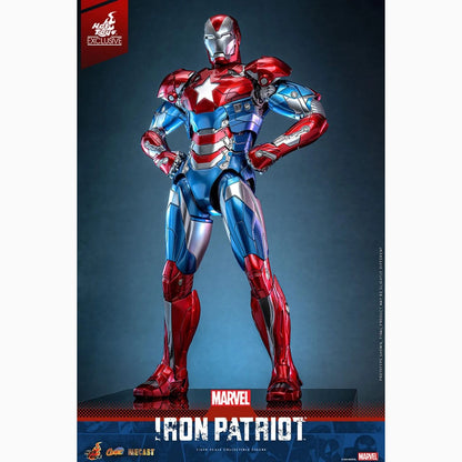 Marvel figurine Comic Masterpiece Diecast 1/6 Iron Patriot Hot Toys Exclusive 32 cm - Image 5