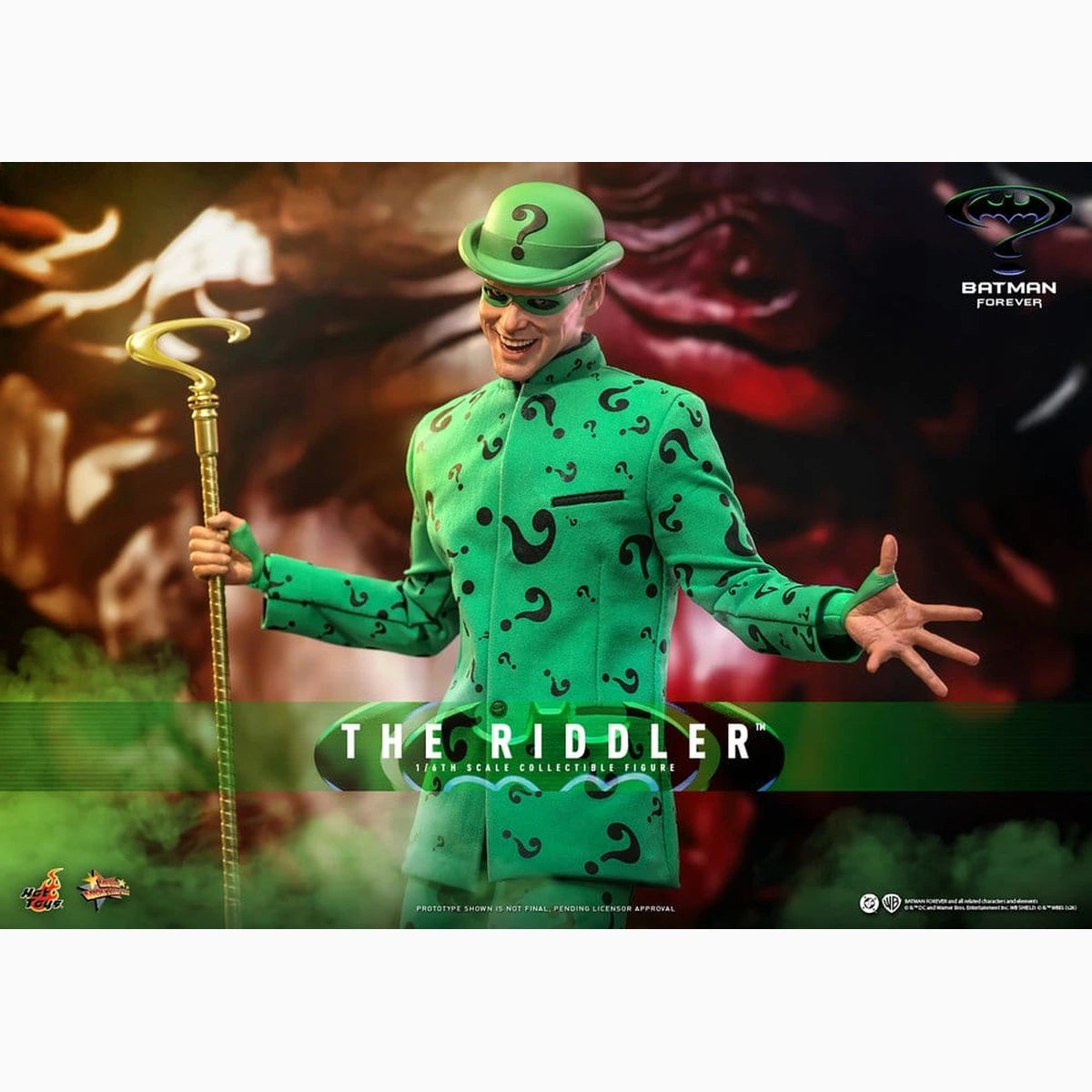 DC Comics Batman Forever Movie Masterpiece figurine 1/6 Riddler 31 cm - Image 2