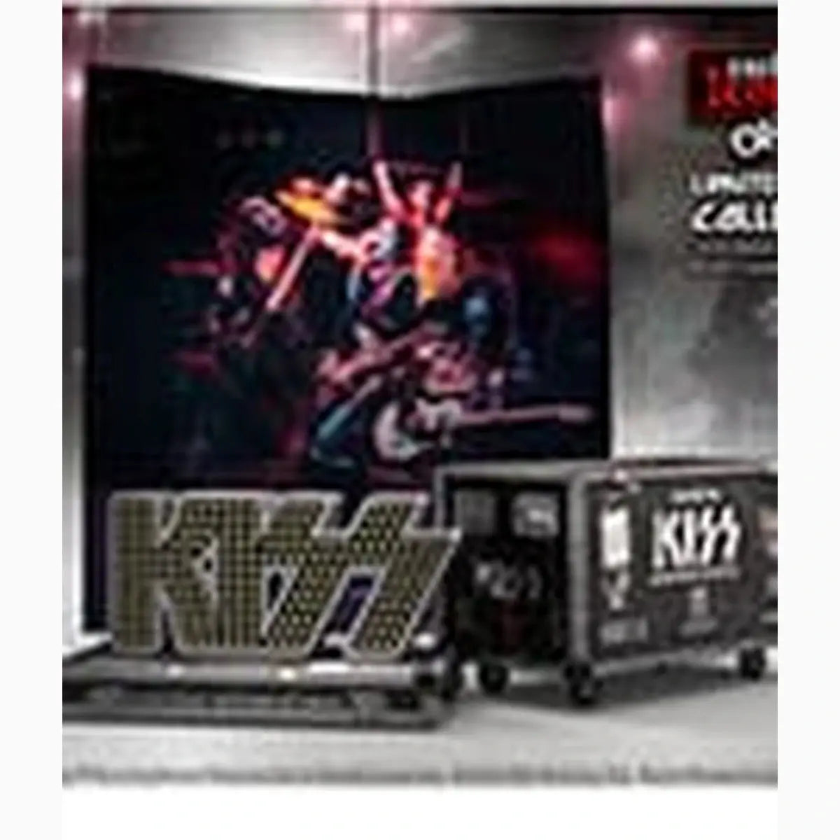 Kiss statuette Rock Ikonz On Tour caisse de tournée + décor de scène Alive! Tour - Image 2