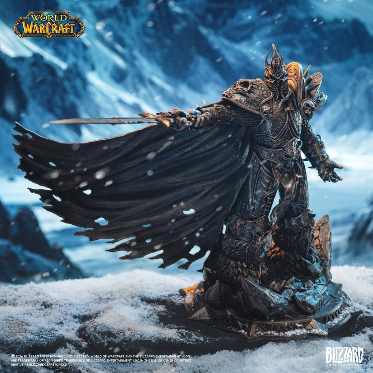 World of Warcraft statuette 1/10 The Lich King (Bronze-Colored Edition) 27 cm - Image 2