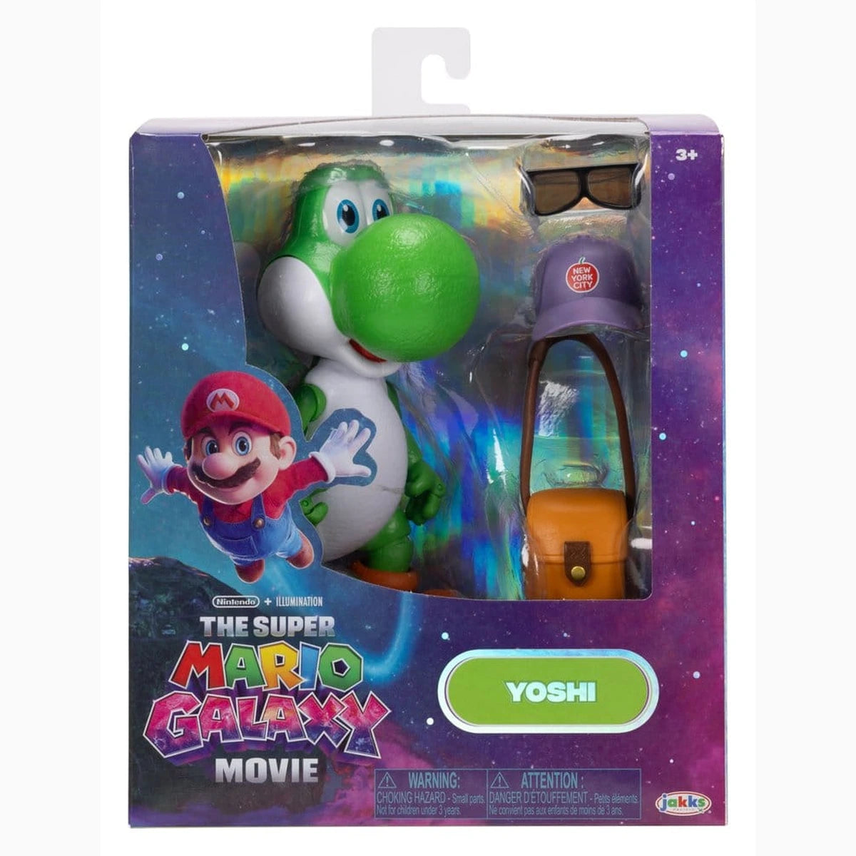 Super Mario Galaxy, le film figurine Yoshi 13 cm - Image 4