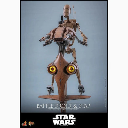 Star Wars: The Phantom Menace Movie Masterpiece set de figurines 1/6 Battle Droid & STAP 32 cm - Image 4