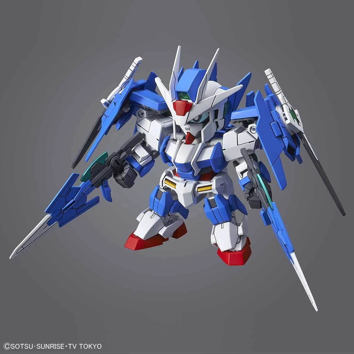Gundam Gunpla SD 06 Cross Silhouette Gundam 00 Diver Ace - Image 1