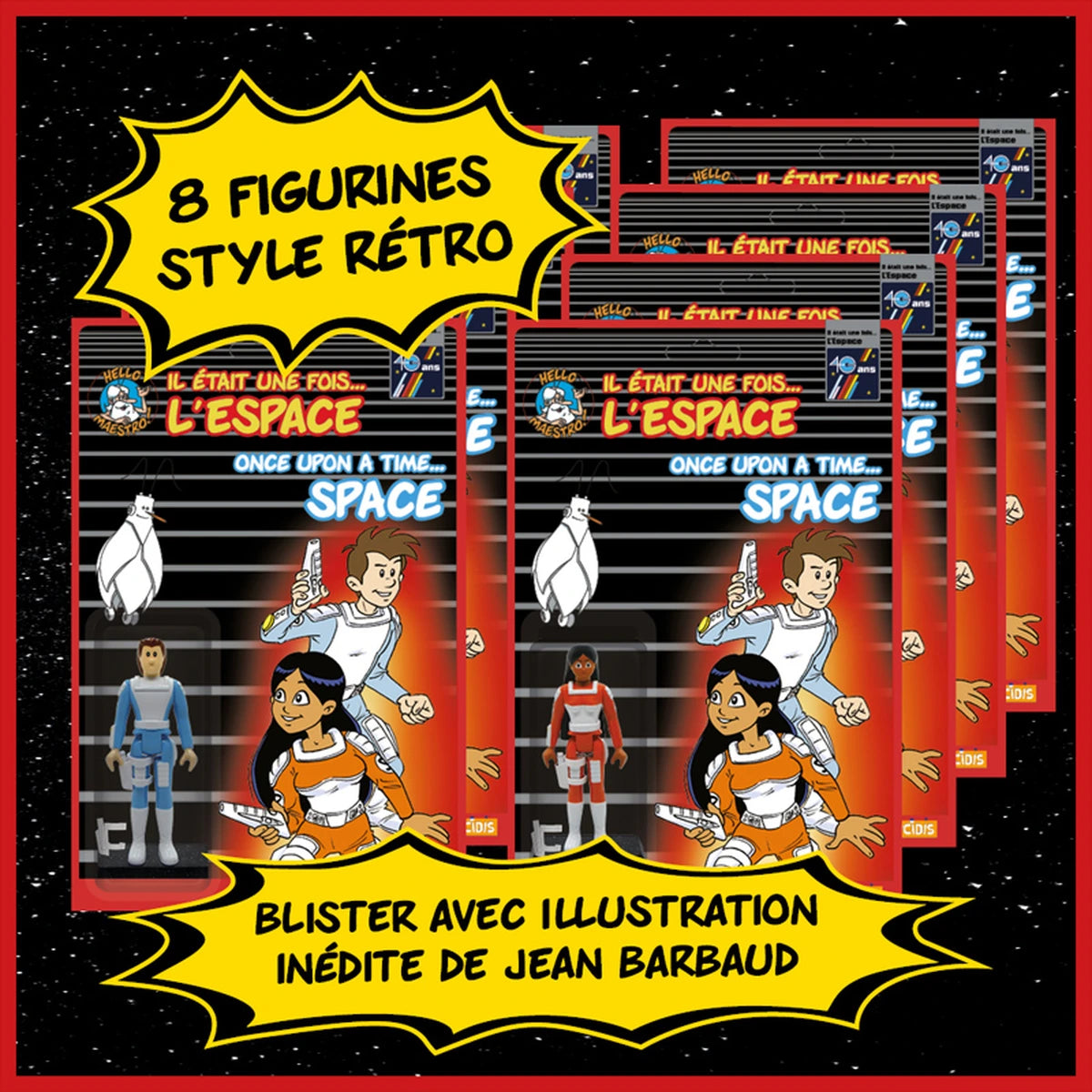 Il etait Une Fois L'Espace Coffret Collector 8 Figurines - Image 3