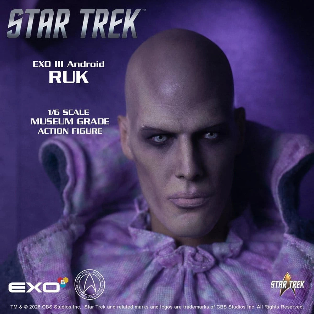 Star Trek: La série originale figurine 1/6 Ruk EXO III Android 33 cm - Image 3