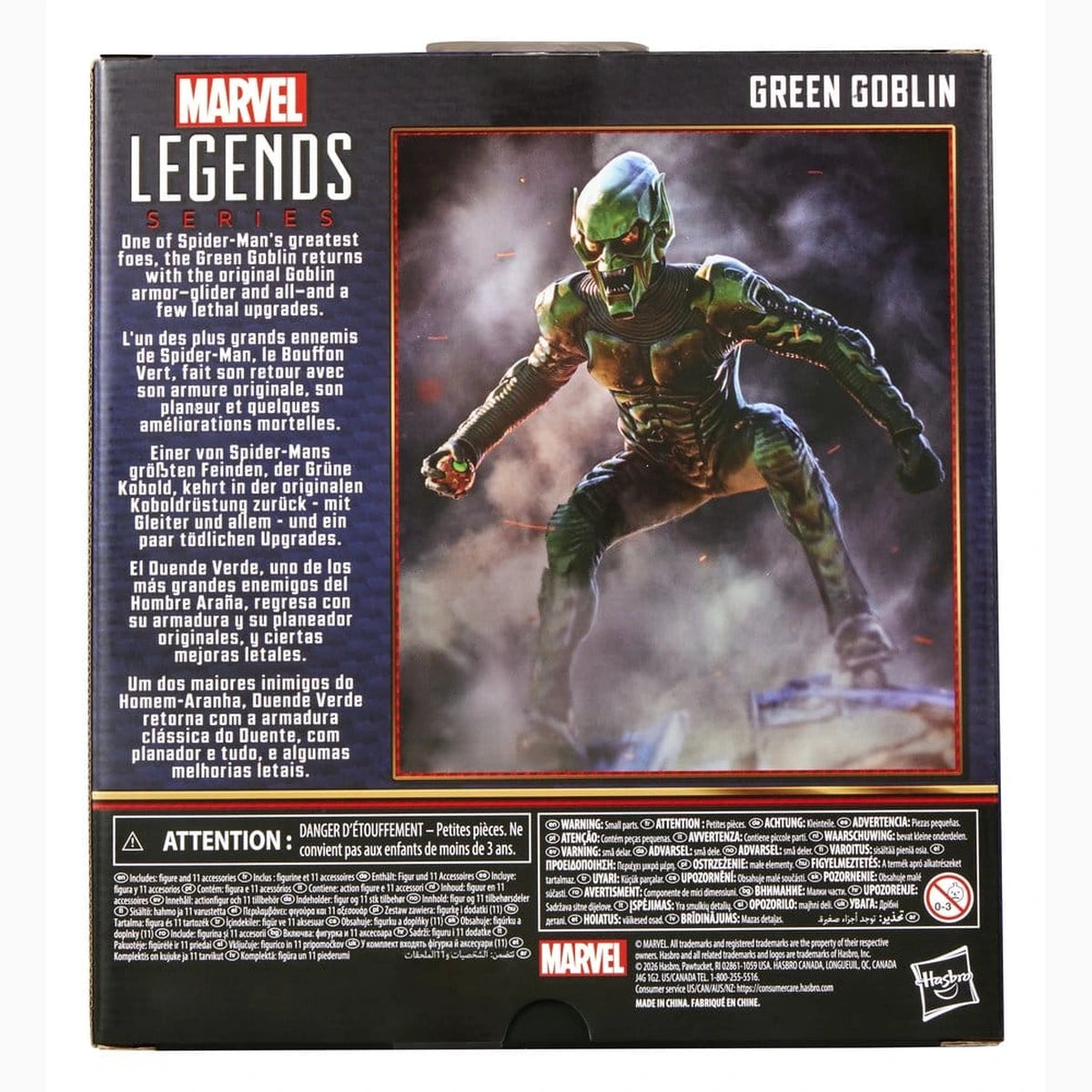 Spider-Man: No Way Home Marvel Legends figurine Green Goblin 15 cm - Image 3