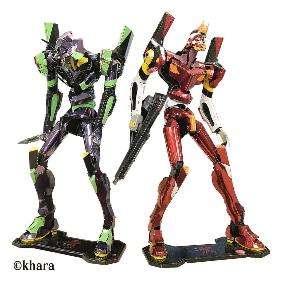 Evangelion Plastic Model Kit Metallic Nano Unit 01 17 cm - Image 4