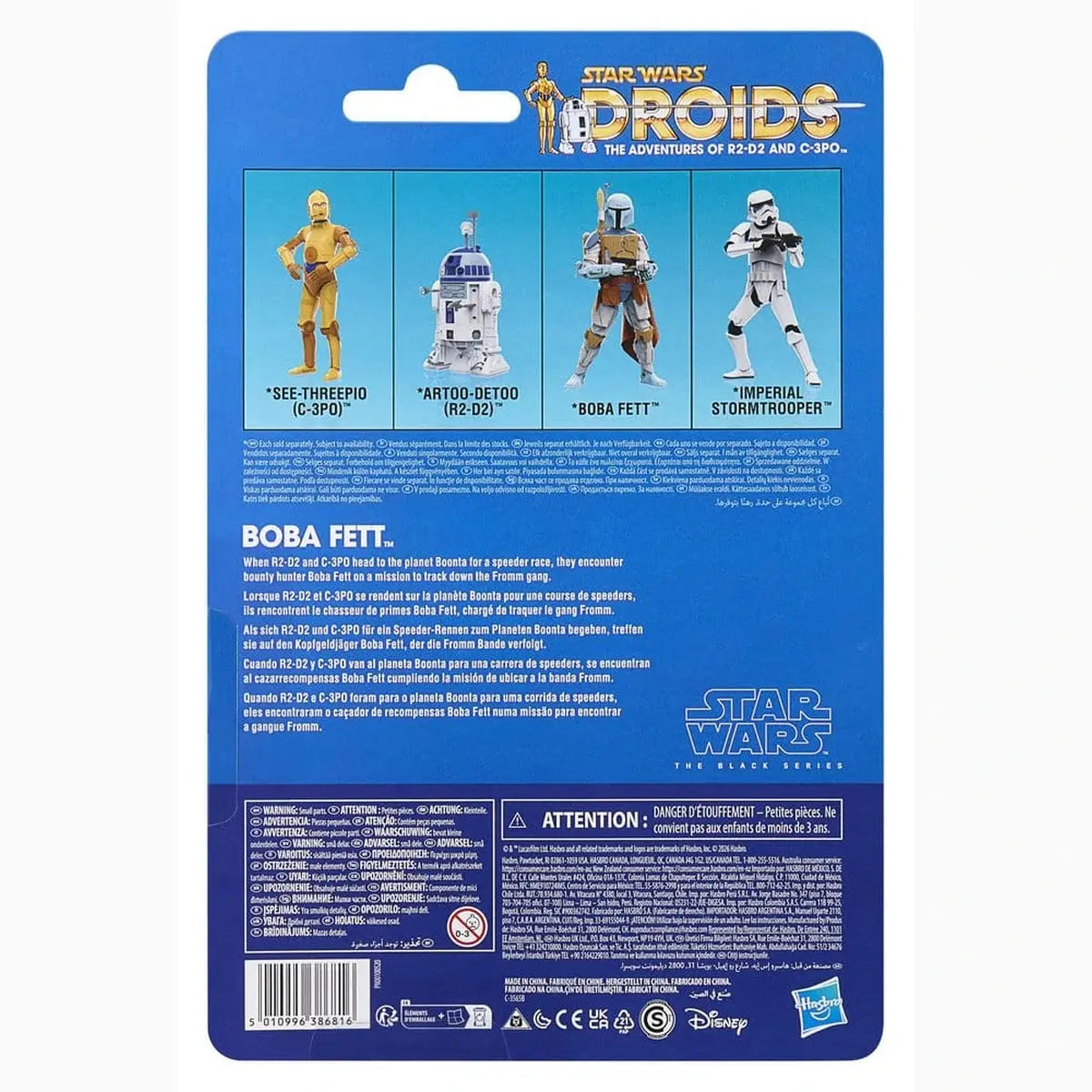 Star Wars: Droids Black Series figurine Boba Fett 15 cm - Image 4