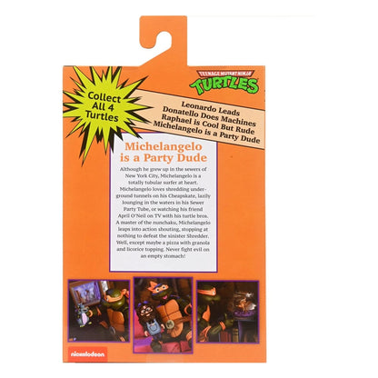 Teenage Mutant Ninja Turtles (1987 Cartoon) figurine Ultimate Michelangelo (VHS) 18 cm - Image 4