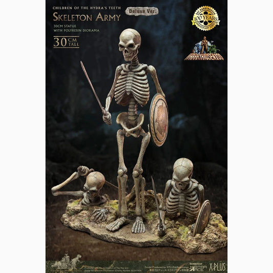 Jason et les Argonautes statuette Gigantic Soft Vinyl Ray Harryhausens Skeleton Army (Children of the Hydra's Teeth) Deluxe Ver. 32 cm - Image 1