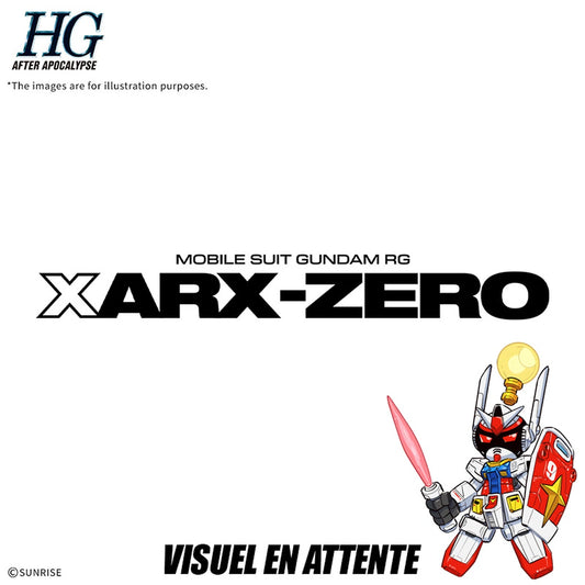 Gundam Gunpla HG 1/144 Mobile Suit Gundam Rg Xarx-Zero New Item A - Image 1