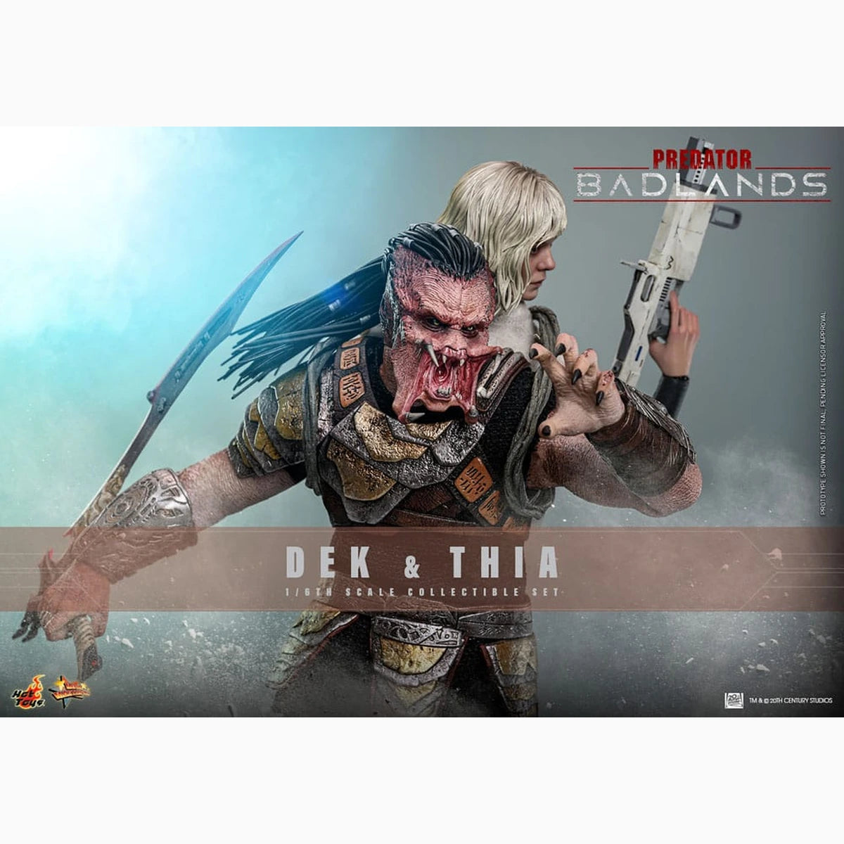 Predator: Badlands figurine Movie Masterpiece 1/6 Dek & Thia 30 cm - Image 3