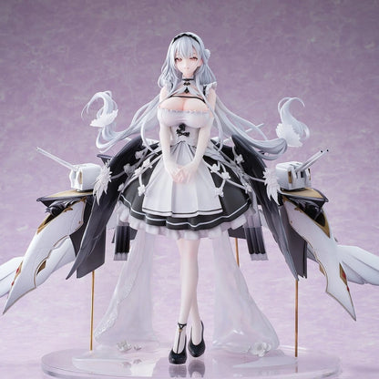 Azur Lane figurine PVC 1/6 Shira Heavy Armament Ver. 26 cm - Image 1
