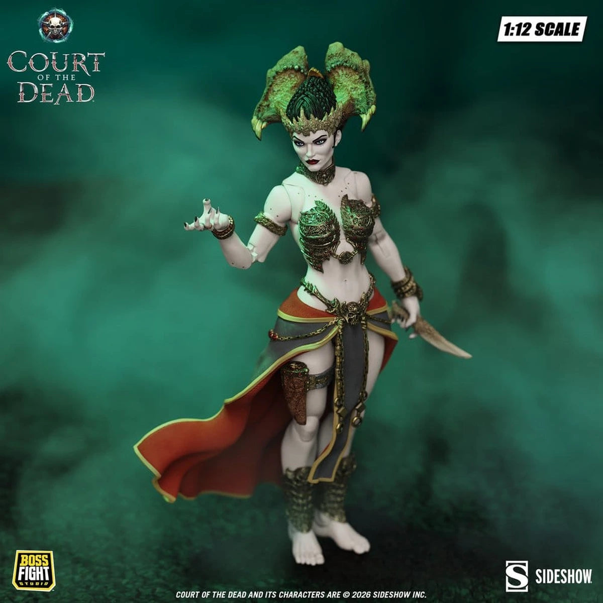 Court of the Dead figurine 1/12 Gethsemoni: Queen of the Dead 15 cm - Image 3