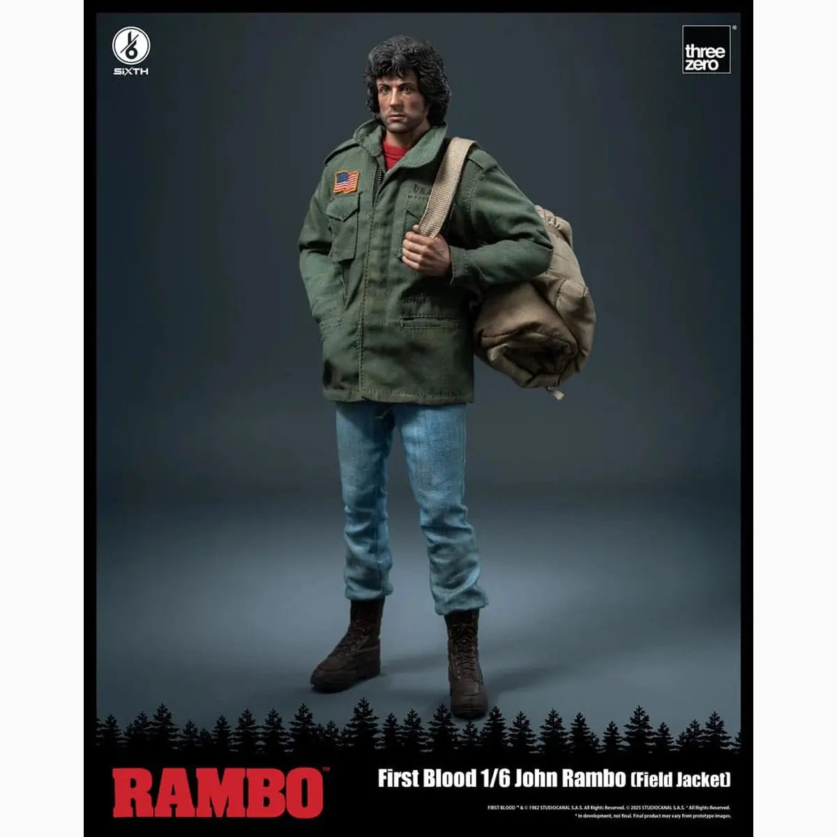 Rambo: First Blood figurine 1/6 John Rambo (Field Jacket) 31 cm - Image 6