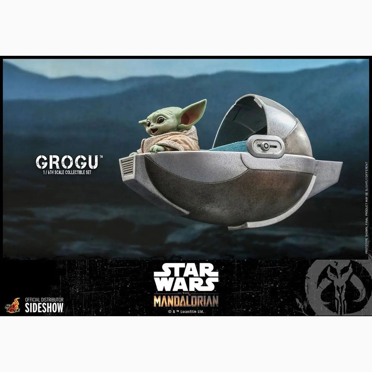 Star Wars The Mandalorian figurines 1/6 Grogu - Image 6