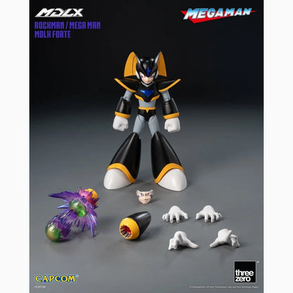 Mega Man figurine MDLX Rockman / Mega Man Forte 10 cm - Image 2