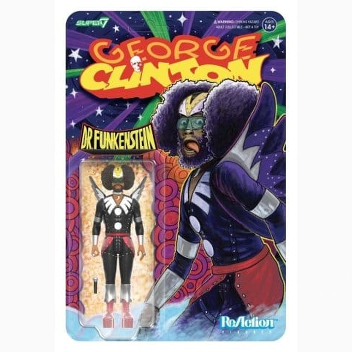 George Clinton ReAction figurine Wave 01 George Clinton Dr. Funkenstein - Image 1