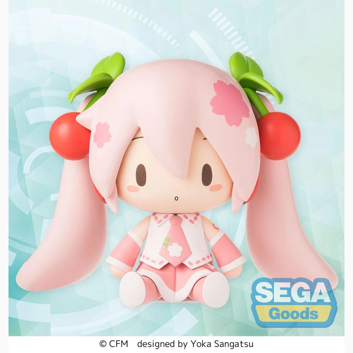 Character Vocal Series 01: Hatsune Miku figurine Fuwa Petit Chibi Sakura Miku 8 cm - Image 1