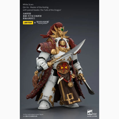 Warhammer The Horus Heresy figurine White Scars Qin Xa - Master of the Keshig 14 cm - Image 4