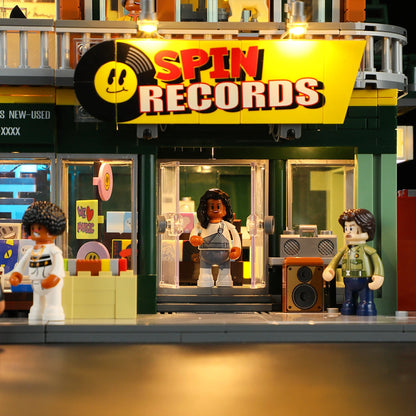 Lumibricks Street Fusion 19003 Record Store - Image 4