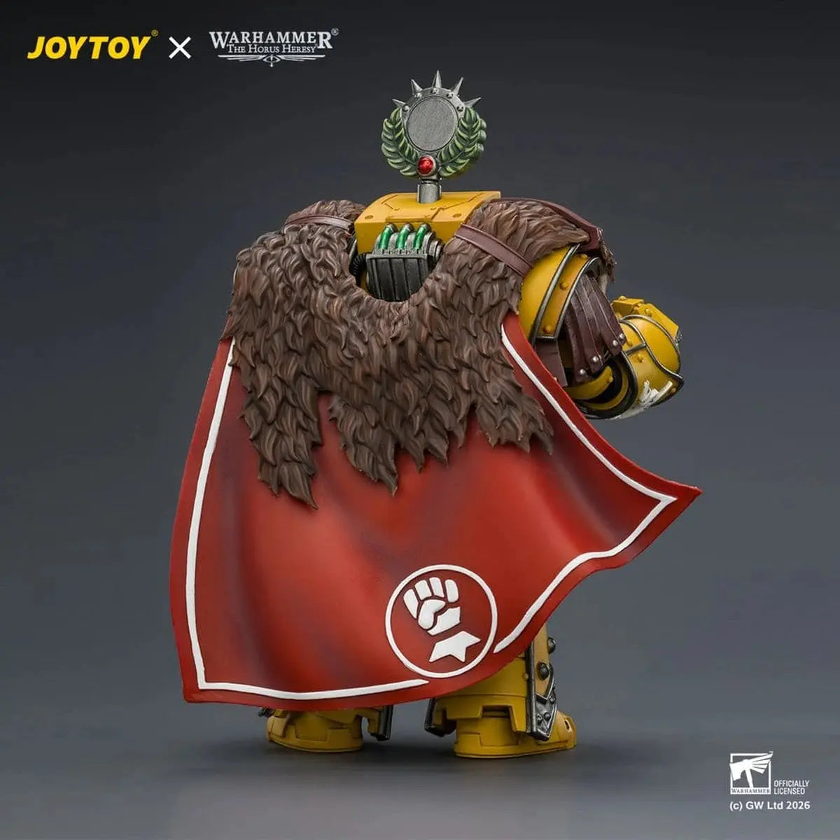 Warhammer figurine Imperial Fists Lord Castellan Evander Garrius, The Tyrant of Cthonia 14 cm - Image 4