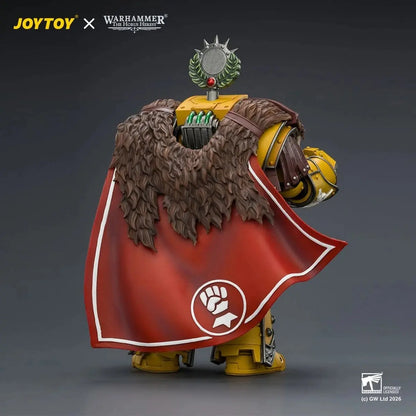 Warhammer figurine Imperial Fists Lord Castellan Evander Garrius, The Tyrant of Cthonia 14 cm - Image 4