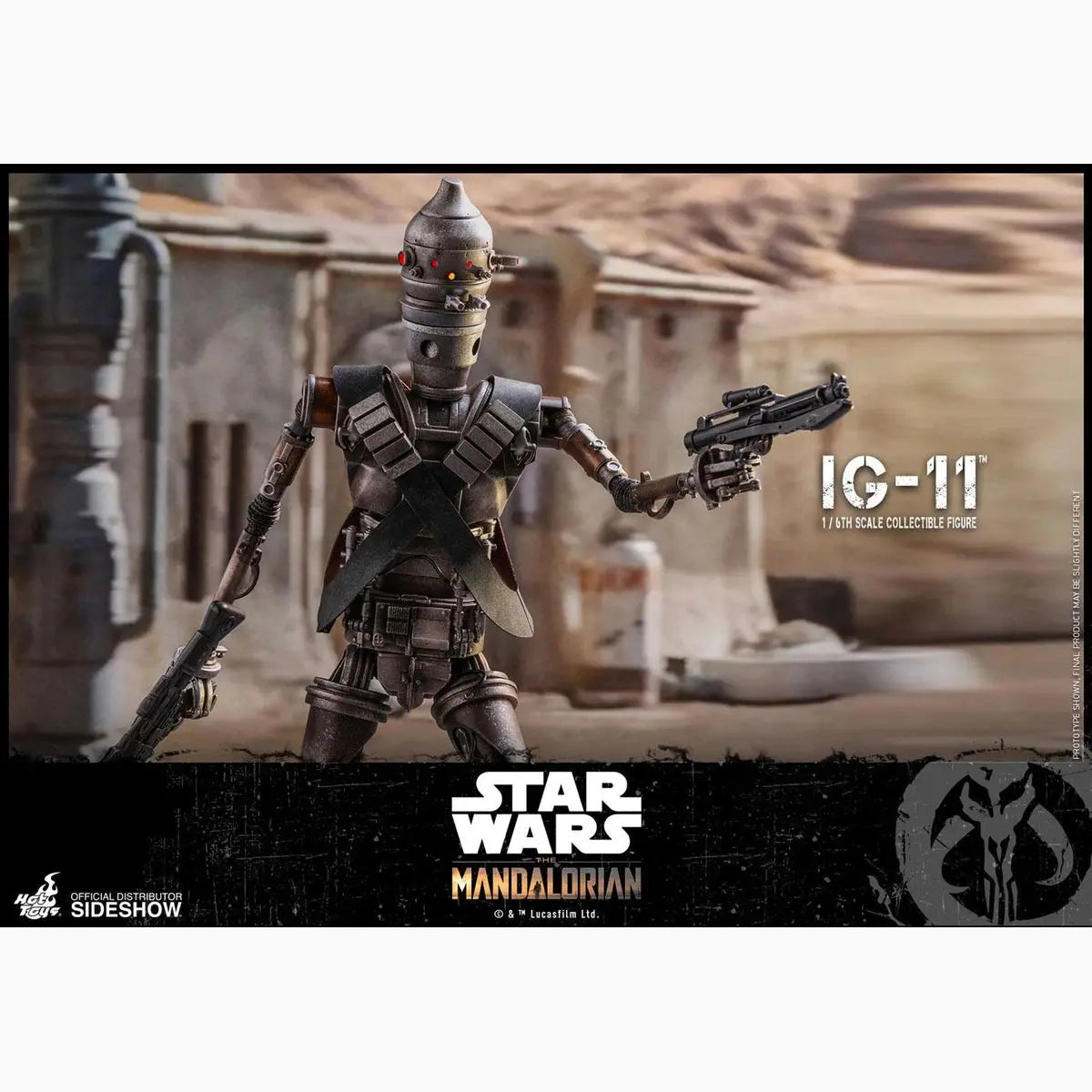 Star Wars The Mandalorian figurine 1/6 IG-11 36 cm - Image 7