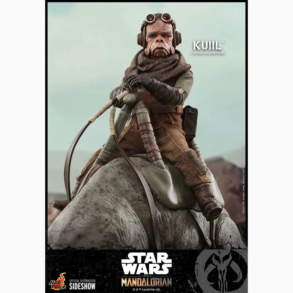 Star Wars The Mandalorian figurine 1/6 Kuiil 25 cm - Image 7