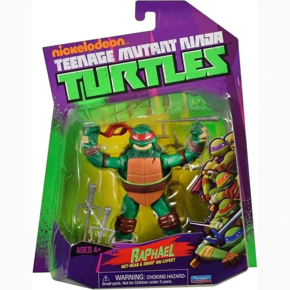 Teenage Mutant Ninja Turtles World of TMNT figurine Raphael 11 cm - Image 1