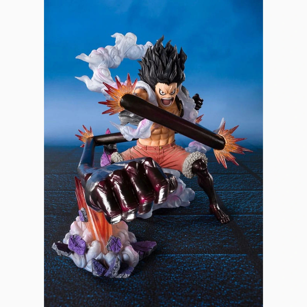 One Piece statuette PVC Figuarts ZERO Extra Battle Monkey D. Luffy Gear 4 Snake Man King Cobra 21 cm - Image 3