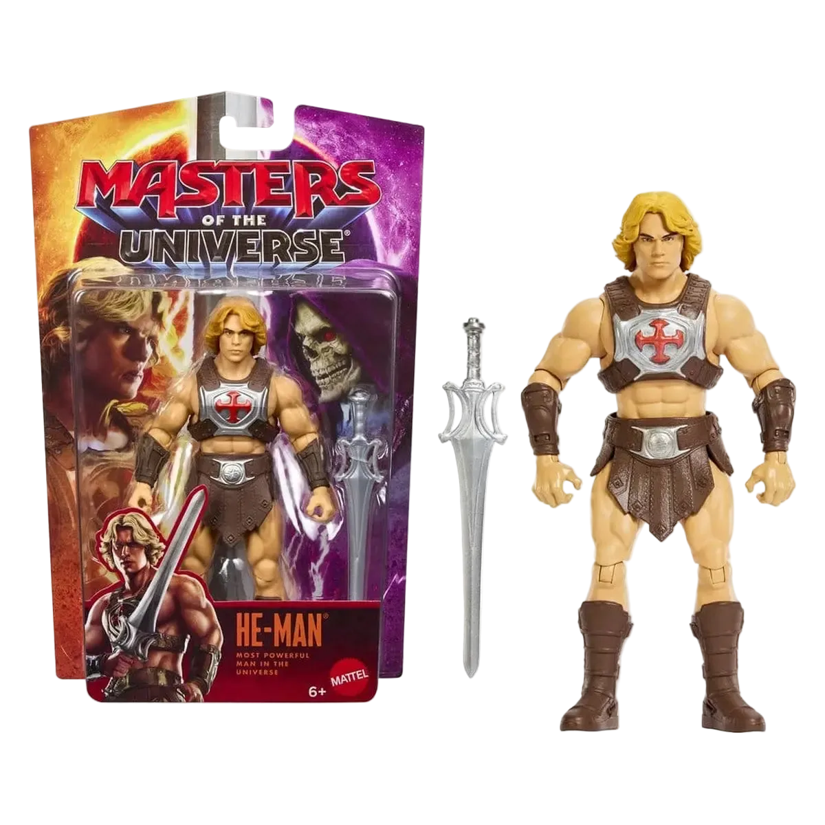 Musclor Figurine Film Masters of the Universe 2026 Movie He-Man 14 cm Mattel