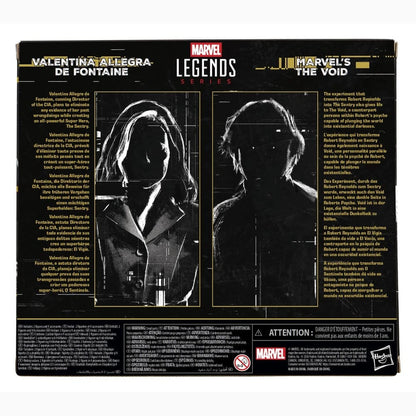 Thunderbolts Marvel Legends pack 2 figurines Valentina Allegra de Fontaine & The Void 15 cm - Image 3