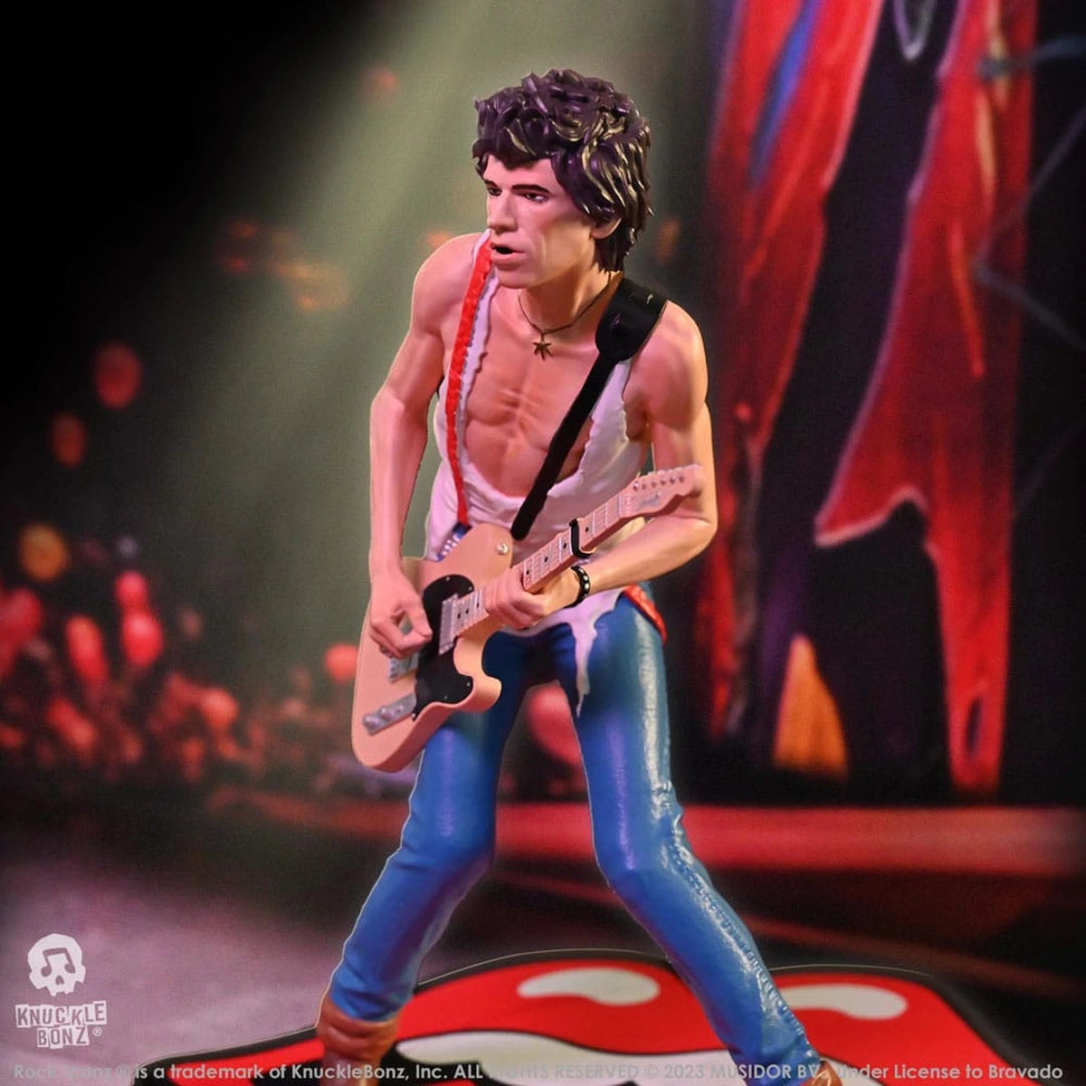 The Rolling Stones statuette Rock Iconz Keith Richards (Tattoo You Tour 1981) 22 cm - Image 5