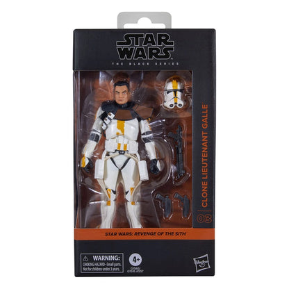 Star Wars Episode III Black Series figurine Clone Lieutenant Galle 15 cm - Image 3