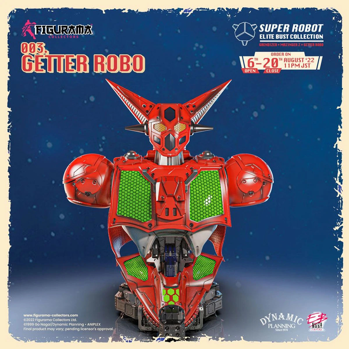Getter Robo buste Super Robot Elite 1/3 Getter Robo 26 cm - Image 1