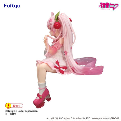 Hatsune Miku statuette PVC Noodle Stopper Sakura Miku 2025 Wink Ver. 14 cm - Image 5